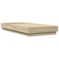 vidaXL Estructura de cama madera de ingeniería roble Sonoma 90x190 cm vidaXL Estructura de cama madera de ingeniería roble Sonoma 90x190 cm