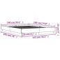vidaXL Estructura de cama madera de ingeniería gris hormigón 140x190cm vidaXL Estructura de cama madera de ingeniería gris hormigón 140x190cm