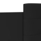 vidaXL Estructura cama con cabecero madera ingeniería negro 90x200 cm vidaXL Estructura cama con cabecero madera ingeniería negro 90x200 cm