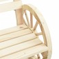 vidaXL Sillas de jardín 4 unidades madera maciza de abeto vidaXL Sillas de jardín 4 unidades madera maciza de abeto
