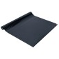 vidaXL Láminas de ventana esmerilada 3 uds PVC negro