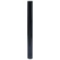 vidaXL Láminas de ventana esmerilada 3 uds PVC negro