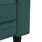 vidaXL Sillón Chesterfield de tela verde oscuro vidaXL Sillón Chesterfield de tela verde oscuro