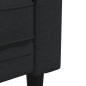 vidaXL Sillón Chesterfield de tela negro vidaXL Sillón Chesterfield de tela negro