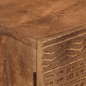vidaXL Aparador de hierro y madera maciza de mango 55x30x76 cm vidaXL Aparador de hierro y madera maciza de mango 55x30x76 cm