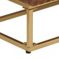 vidaXL Aparador de hierro y madera maciza de mango 55x30x76 cm vidaXL Aparador de hierro y madera maciza de mango 55x30x76 cm