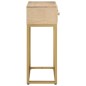 vidaXL Mesa consola madera maciza de mango y hierro 90x30x76 cm vidaXL Mesa consola madera maciza de mango y hierro 90x30x76 cm