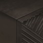 vidaXL Mesita de noche madera maciza mango y hierro negro 40x30x50 cm vidaXL Mesita de noche madera maciza mango y hierro negro 40x30x50 cm