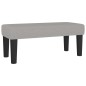 vidaXL Cama box spring con colchón tela gris claro 120x190 cm vidaXL Cama box spring con colchón tela gris claro 120x190 cm