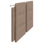 vidaXL Cabecero de cama acolchado cuero sintético capuchino 200 cm vidaXL Cabecero de cama acolchado cuero sintético capuchino 200 cm