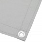 vidaXL Pantalla de balcón 100% poliéster Oxford gris claro 120x600 cm vidaXL Pantalla de balcón 100% poliéster Oxford gris claro 120x600 cm