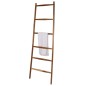 Bathroom Solutions Toallero de escalera con 6 barras madera natural Bathroom Solutions Toallero de escalera con 6 barras madera natural