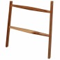 Bathroom Solutions Toallero de escalera con 6 barras madera natural Bathroom Solutions Toallero de escalera con 6 barras madera natural