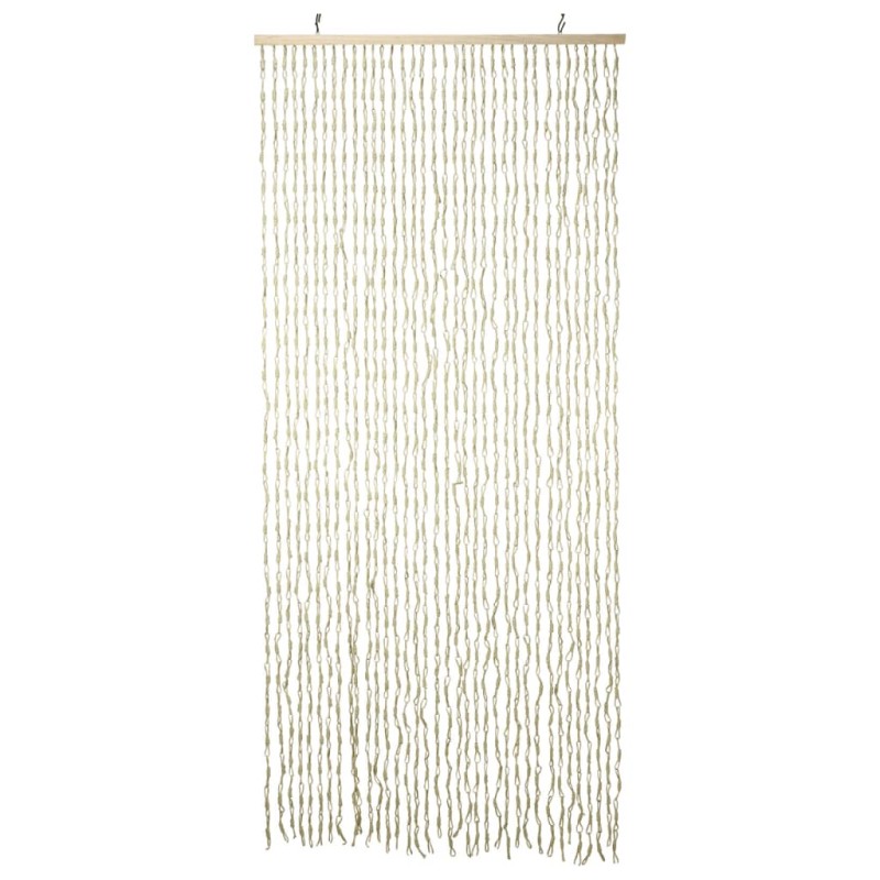 H&S Collection Cortina de puerta de bambú natural 90x200 cm H&S Collection Cortina de puerta de bambú natural 90x200 cm