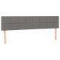 vidaXL Cama box spring con colchón tela gris oscuro 120x190 cm vidaXL Cama box spring con colchón tela gris oscuro 120x190 cm