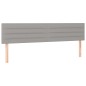 vidaXL Cama box spring con colchón tela gris claro 120x190 cm vidaXL Cama box spring con colchón tela gris claro 120x190 cm