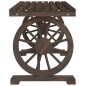 vidaXL Juego de comedor de jardín 3 piezas madera maciza de abeto vidaXL Juego de comedor de jardín 3 piezas madera maciza de abeto