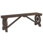 vidaXL Juego de comedor de jardín 3 piezas madera maciza de abeto vidaXL Juego de comedor de jardín 3 piezas madera maciza de abeto