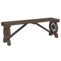 vidaXL Juego de comedor de jardín 3 piezas madera maciza de abeto vidaXL Juego de comedor de jardín 3 piezas madera maciza de abeto
