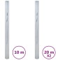 vidaXL Películas solares estáticas efecto reflectante 3 uds plateado vidaXL Películas solares estáticas efecto reflectante 3 uds plateado