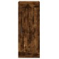 vidaXL Aparador de madera contrachapada roble ahumado 34,5x34x180 cm vidaXL Aparador de madera contrachapada roble ahumado 34,5x34x180 cm