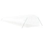vidaXL Invernadero con estructura de acero blanco 72 m² 24x3x2 m vidaXL Invernadero con estructura de acero blanco 72 m² 24x3x2 m