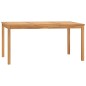 vidaXL Juego de comedor para jardín 5 piezas madera maciza de teca vidaXL Juego de comedor para jardín 5 piezas madera maciza de teca