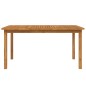 vidaXL Juego de comedor de jardín 5 piezas madera maciza de acacia vidaXL Juego de comedor de jardín 5 piezas madera maciza de acacia