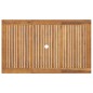 vidaXL Juego de comedor de jardín 5 piezas madera maciza de acacia vidaXL Juego de comedor de jardín 5 piezas madera maciza de acacia