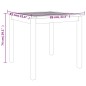 vidaXL Juego de comedor de jardín 3 piezas madera maciza de acacia vidaXL Juego de comedor de jardín 3 piezas madera maciza de acacia