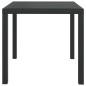 vidaXL Juego muebles jardín 5 pzas con cojines ratán sintético gris vidaXL Juego muebles jardín 5 pzas con cojines ratán sintético gris