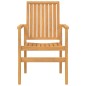 vidaXL Juego de comedor para jardín 9 piezas madera maciza de teca vidaXL Juego de comedor para jardín 9 piezas madera maciza de teca