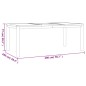 vidaXL Juego de comedor para jardín 9 piezas madera maciza de teca