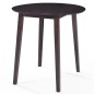 vidaXL Set de mesa y sillas de bar 3 pzas madera maciza marrón oscuro vidaXL Set de mesa y sillas de bar 3 pzas madera maciza marrón oscuro
