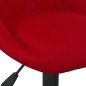 vidaXL Taburetes de cocina 2 unidades terciopelo rojo vino tinto vidaXL Taburetes de cocina 2 unidades terciopelo rojo vino tinto