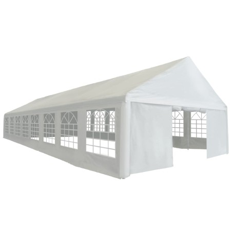vidaXL Carpa para fiestas PE blanco 6x16 m