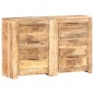 vidaXL Cajonera de madera maciza de mango 118x33x75 cm vidaXL Cajonera de madera maciza de mango 118x33x75 cm