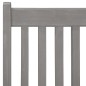 vidaXL Juego de comedor para jardín 5 pzas madera maciza acacia gris vidaXL Juego de comedor para jardín 5 pzas madera maciza acacia gris