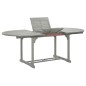 vidaXL Juego de comedor para jardín 5 pzas madera maciza acacia gris vidaXL Juego de comedor para jardín 5 pzas madera maciza acacia gris