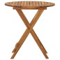 vidaXL Comedor de jardín plegable 3 piezas madera maciza de acacia vidaXL Comedor de jardín plegable 3 piezas madera maciza de acacia