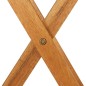 vidaXL Comedor de jardín plegable 3 piezas madera maciza de acacia vidaXL Comedor de jardín plegable 3 piezas madera maciza de acacia