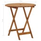 vidaXL Comedor de jardín plegable 3 piezas madera maciza de acacia vidaXL Comedor de jardín plegable 3 piezas madera maciza de acacia