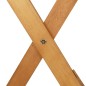 vidaXL Comedor de jardín plegable 3 piezas madera maciza de acacia vidaXL Comedor de jardín plegable 3 piezas madera maciza de acacia