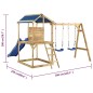 vidaXL Parque infantil de exterior madera de pino impregnada vidaXL Parque infantil de exterior madera de pino impregnada