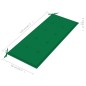 vidaXL Banco de jardín 2 plazas madera maciza eucalipto y cojín 120 cm vidaXL Banco de jardín 2 plazas madera maciza eucalipto y cojín 120 cm