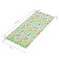 vidaXL Banco de jardín 2 plazas madera eucalipto gris y cojín 120 cm