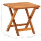 vidaXL Tumbona de jardín con mesa y cojín madera maciza de acacia vidaXL Tumbona de jardín con mesa y cojín madera maciza de acacia