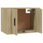 vidaXL Set de muebles para TV 3 pzas madera contrachapada roble sonoma