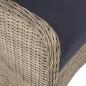 vidaXL Juego de comedor para jardín 5 piezas marrón vidaXL Juego de comedor para jardín 5 piezas marrón
