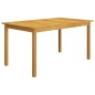 vidaXL Juego de comedor para jardín 7 piezas marrón vidaXL Juego de comedor para jardín 7 piezas marrón